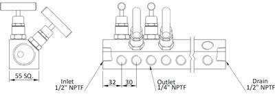 Air Header Bar Stock Type 