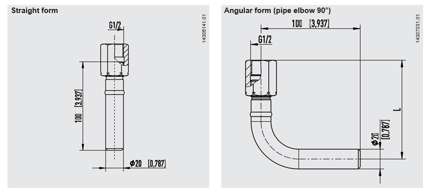 For Pressure Measuring Instruments Connecting Pipes