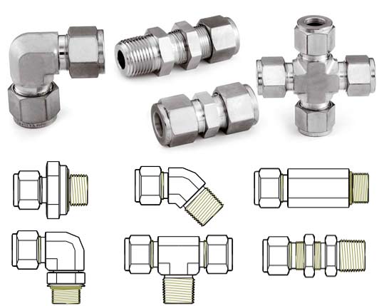 SS 316 HYDRAULIC FITTINGS